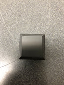 Amerock BP36758FB Appoint 1-1/4 Inch Square Cabinet Knob - Matte Black