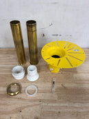 Signature Hardware SH653PVC Freestanding Tub Drain Rough In Kit for PVC Pipe - N/A