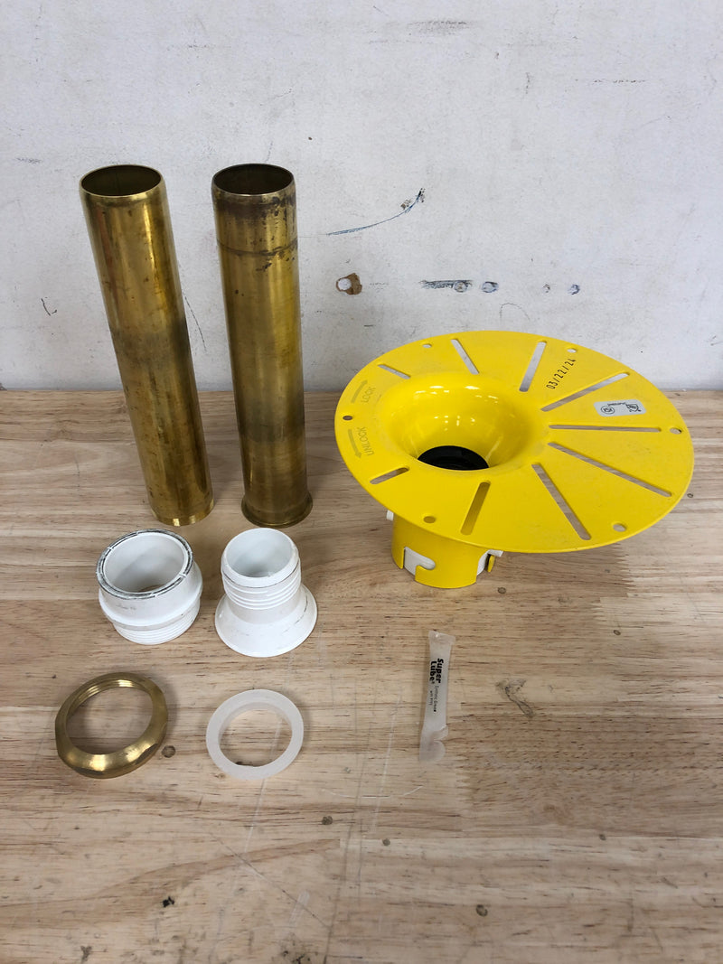 Signature Hardware SH653PVC Freestanding Tub Drain Rough In Kit for PVC Pipe - N/A