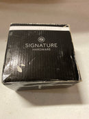 Signature Hardware SH162BG 3-1/2" Brass Kitchen Garbage Disposal Flange and Stopper - Brushed Gold