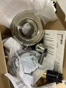 Brizo T60061-NKBL Rook TempAssure Thermostatic Valve Trim with Integrated Volume Control Less Valve - Luxe Nickel/Matte Black