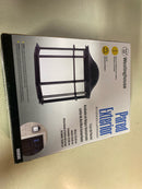 Westinghouse 6689800 1-Light Textured Black Outdoor Wall Mount Lantern