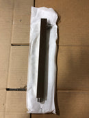 Signature Hardware SHRSA120SBN 12" Modern Square Wall Mounted Shower Arm and Flange - Brushed Nickel