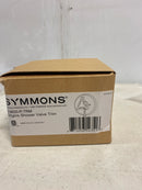 Symmons S-9600-P-TRM Origins Pressure Balanced Valve Trim Only with Single Dial Handle and Volume Control - Less Rough In - Polished Chrome