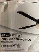 Hampton Bay Letta 42" ceiling fan