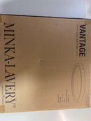 Minka Lavery 715-44-L Vantage 15" Wide Round LED Flush Mount Ceiling Fixture - White