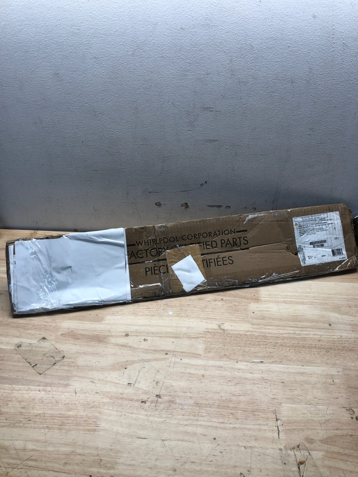 Whirlpool W11247090 Refrigerator Handle Kit - Stainless Steel