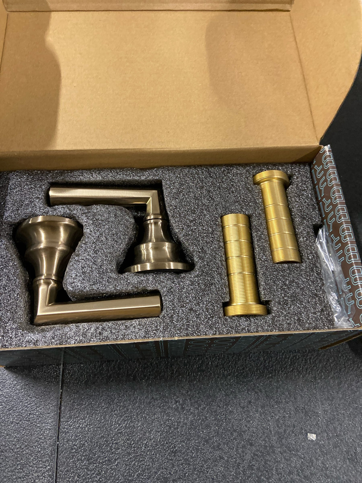 Brizo HL5865-GL Beauclere Lever Handles for Wall Mounted Bathroom Faucet - Luxe Gold