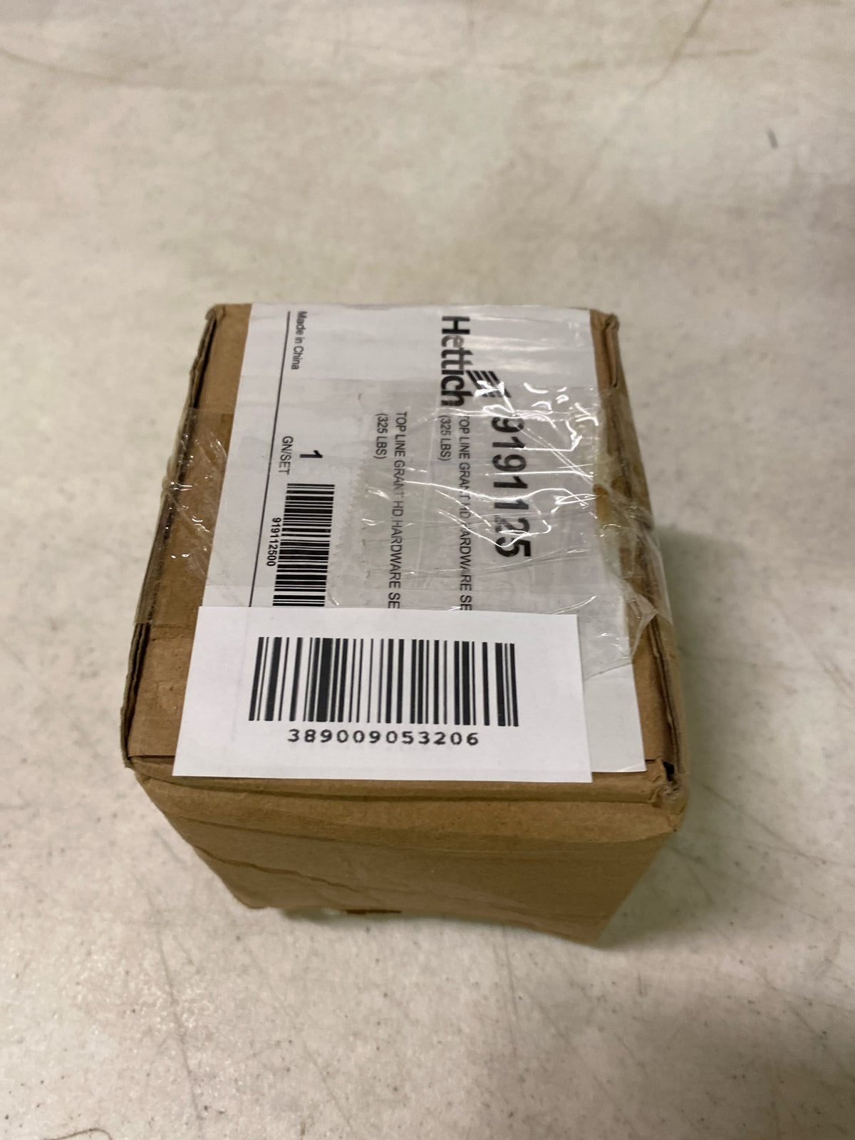 Hettich GR325HD-SET Top Line Grant HD 325 Lbs. Capacity Standard - Zinc