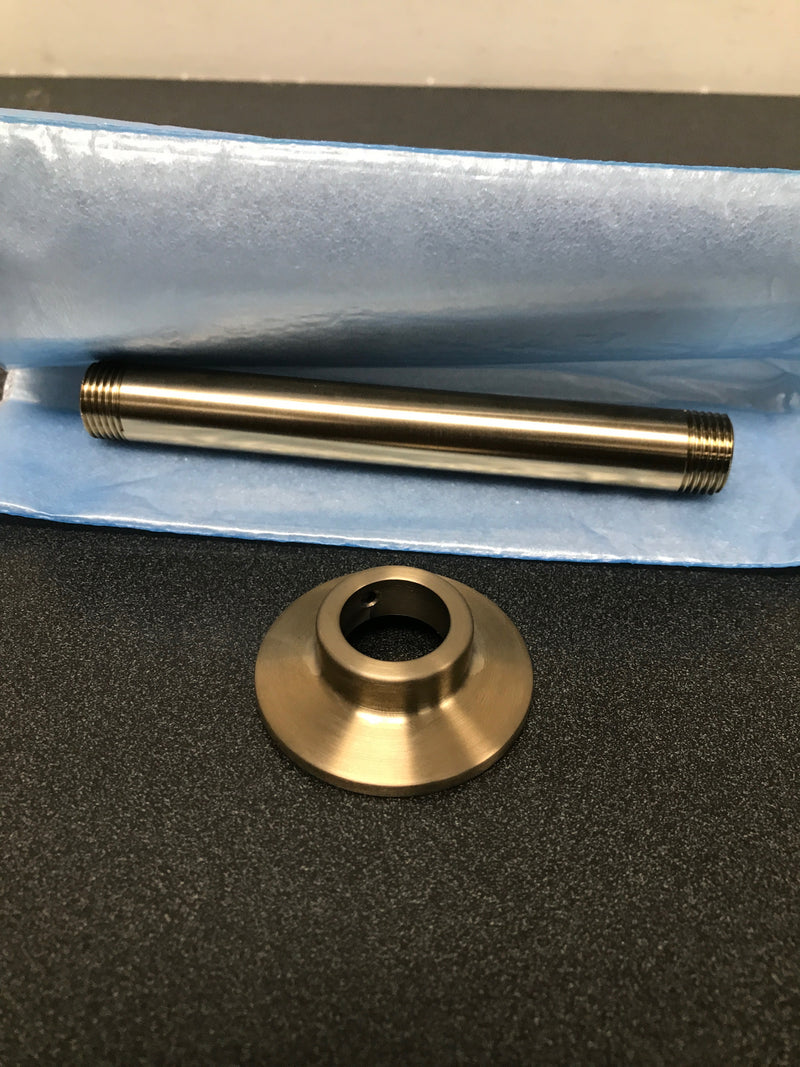 Kohler K-7394-BV 6-3/8" Ceiling Mounted Shower Arm and Flange - Brushed Bronze