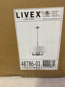 Livex Lighting 48786-01 Cresthaven 4 Light 24" Wide Multi Light Pendant - Antique Brass