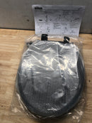 Kohler 4639-RL-7 Cachet Round Closed Front Toilet Seat in Black