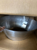 Metalbest 210810 Sure-Temp 10" Class A Chimney Pipe Storm Collar - Stainless Steel