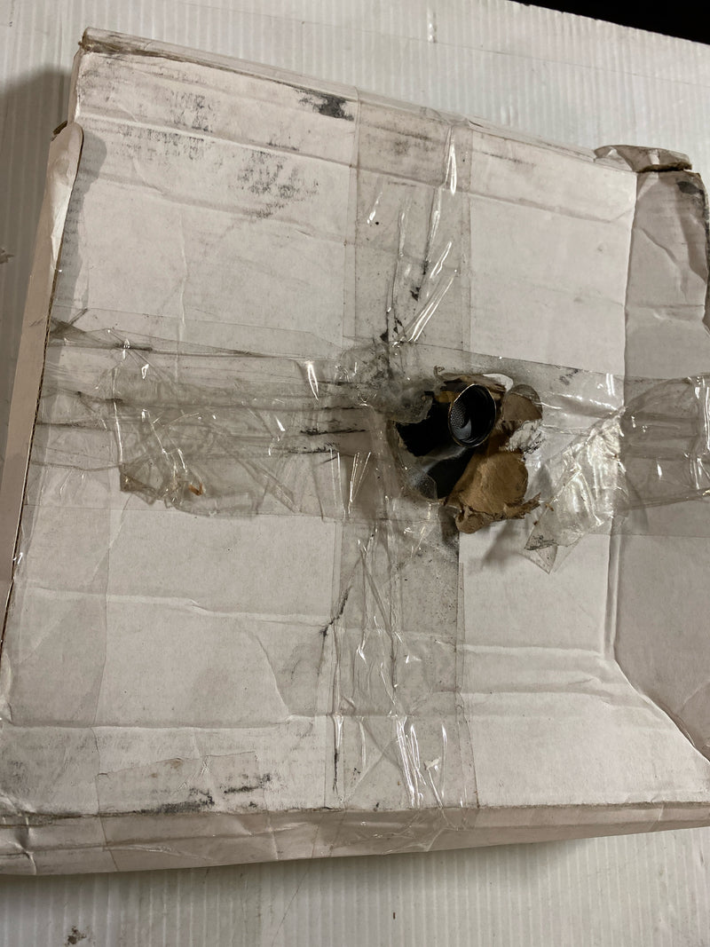 Delta RP103699BL Modern 1.75 GPM Single Function Rain Square Shower Head with Touch-Clean Sprayhead - Matte Black