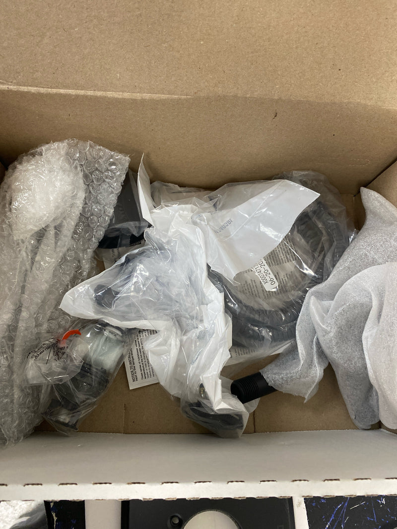 Delta T17264-BL-I Ashlyn Monitor 17 Series Dual Function Pressure Balanced Shower Only with In2ition and Integrated Volume Control - Less Rough-In Valve - Matte Black