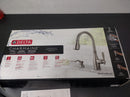 Delta 19962Z-SSSD-DST Charmaine Single-Handle Pull-Down Sprayer Kitchen Faucet with Soap Dispenser and ShieldSpray Technology in Stainless