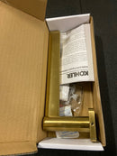Kohler K-23526-2MB Parallel 9" Towel Bar - Vibrant Brushed Moderne Brass