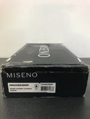 Miseno Cascade Single Hole Bathroom Faucet - Includes Push-Pop Drain Assembly and Optional Deck Plate