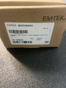 Emtek 5007US19RH 5 Inch Long Stretto Rectangular Dummy Sideplate Entry Set from the Brass Modern Collection - Flat Black Stuttgart Lever