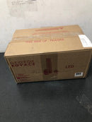 Kovacs P5041-084-L Saber II 12" Tall LED Wall Sconce with Etched White Glass Shade - Brushed Nickel