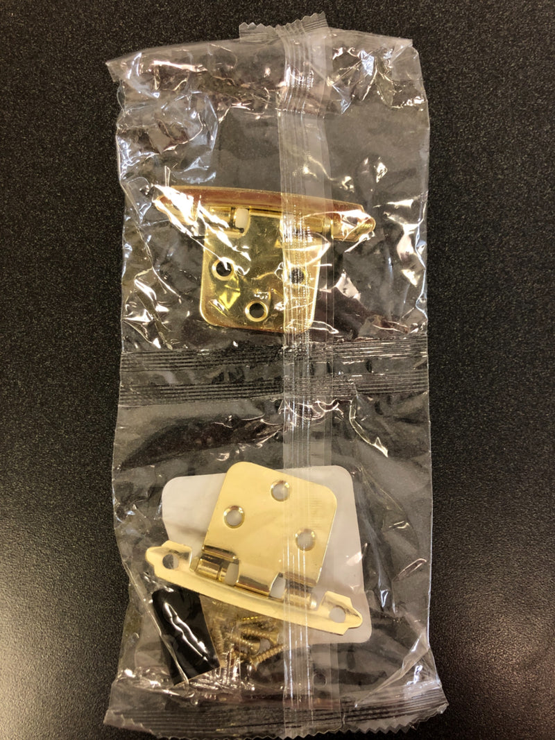 Amerock Pair of Variable Overlay Self-Closing Face Mount Hinges