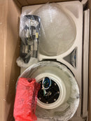 Hunter 59452 Minimus 44" 3 Blade Indoor Hugger Ceiling Fan with Remote Control and LED Light Kit Included - Fresh White