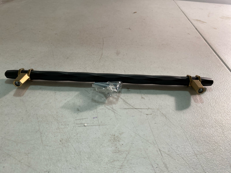 Amerock BP36664BBRCZ Carrione 10-1/16 Inch Center to Center Designer Cabinet Pull - Black Bronze / Champagne Bronze