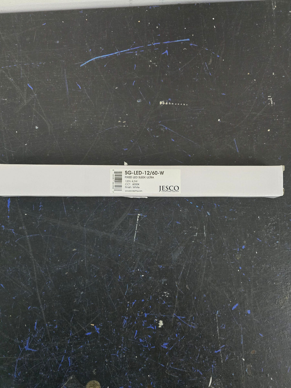 Jesco Lighting SG-LED-12/60-WH 12" LED SG LED Adjustable Linkable Under Cabinet Light - 6000K - White