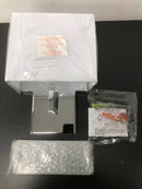 Kovacs P470-077-L LED 11" Tall ADA Wall Sconce with Square Shade from the On the Square Collection - Chrome