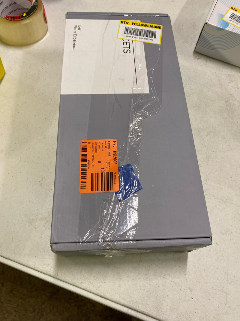 Bwe A-96556N-2 Waterfall Single Hole Single-Handle Low-Arc Bathroom Faucet With Pop-up Drain Assembly in Brushed Nickel