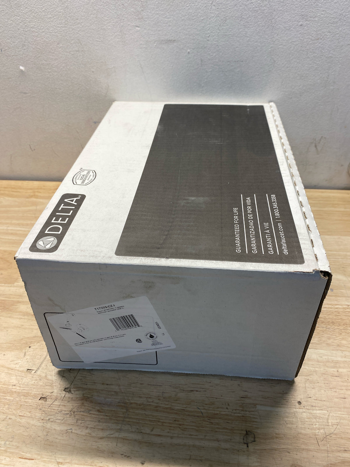 Delta T17233-CZ-I Kayra Monitor 17 Series Dual Function Pressure Balanced Shower Only with In2ition and Integrated Volume Control - Less Rough-In Valve - Champagne Bronze