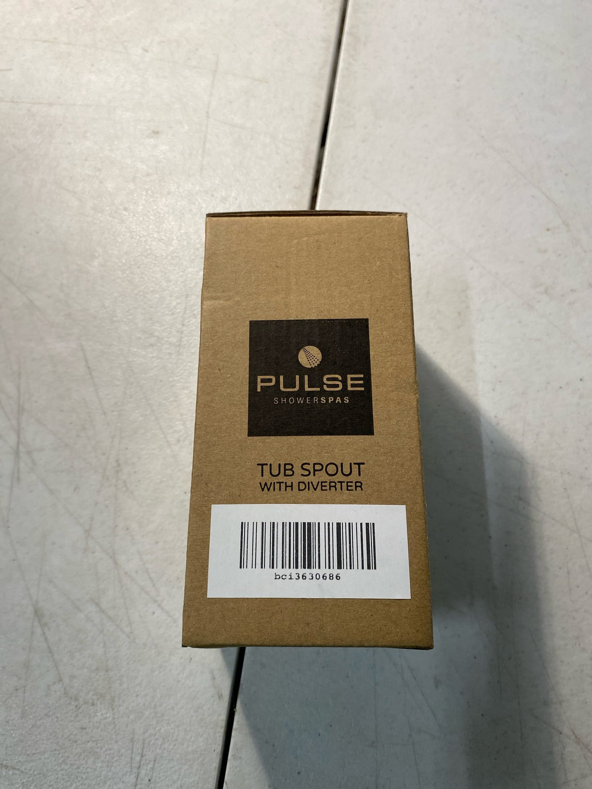 Pulse 3010-TS-BN 5-1/4" Tub Spout with Diverter - Brushed Nickel