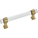 Amerock BP36655CCZ Glacio 5-1/16 Inch Center to Center Bar Cabinet Pull - Champagne Bronze