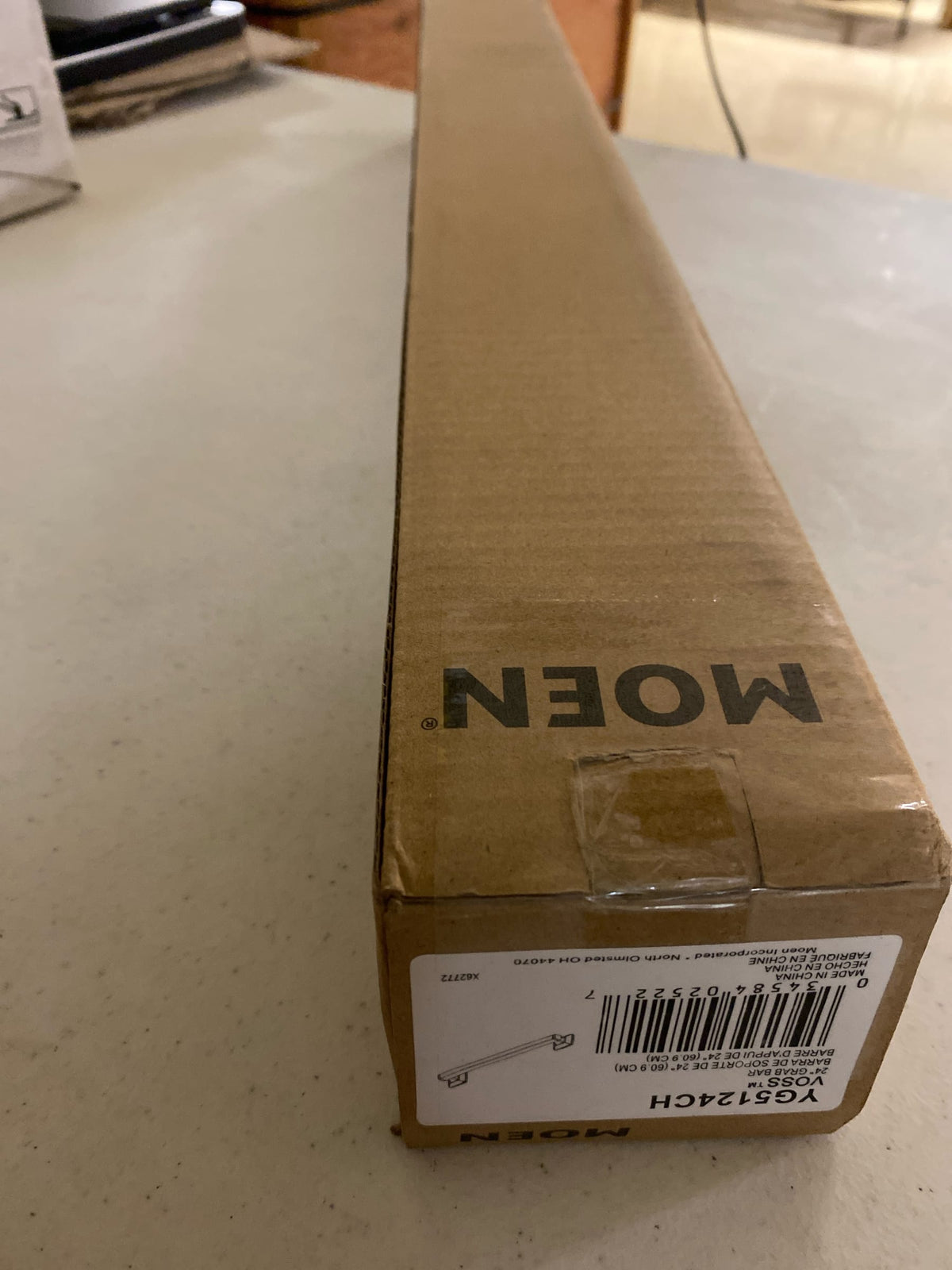 Moen YG5124CH Voss 24" Grab Bar - Chrome