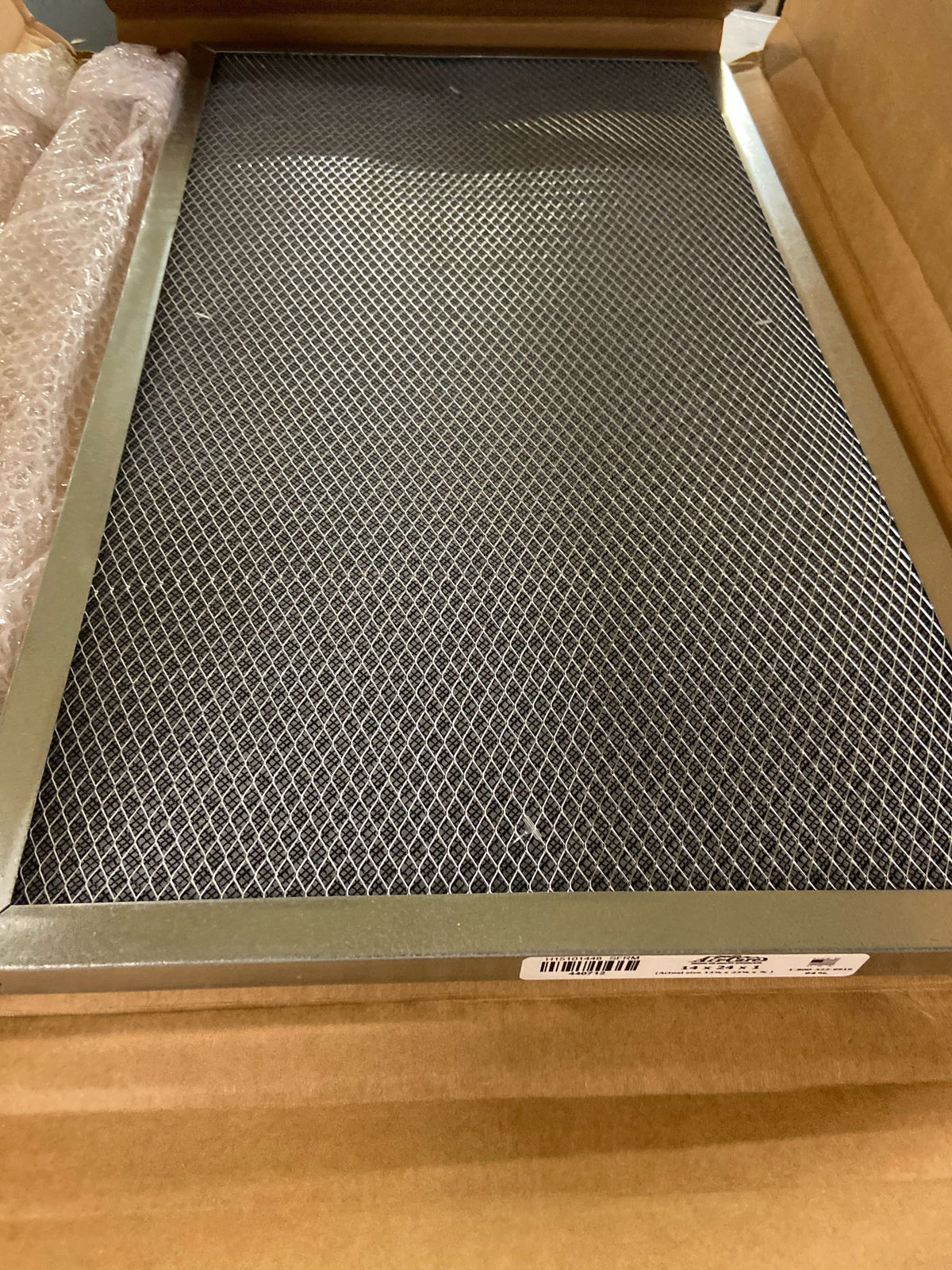 Air-care ES14251 14 in. x 25 in. x 1 in. Permanent Washable Air Filter Merv 8
