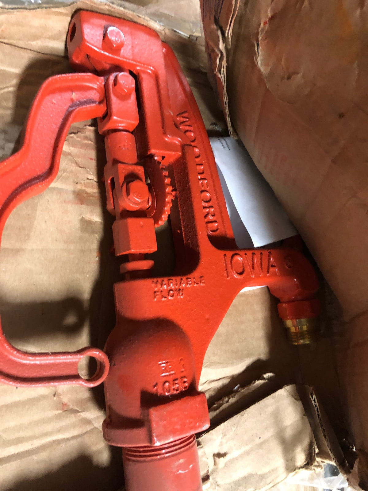 Woodford Y1-1 Model Y1 Series Freezeless Yard Hydrant with Flow Finder