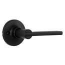 Miseno MLK5031BK Hazel Flat Bar Non-Turning One-Sided Door Lever - Matte Black