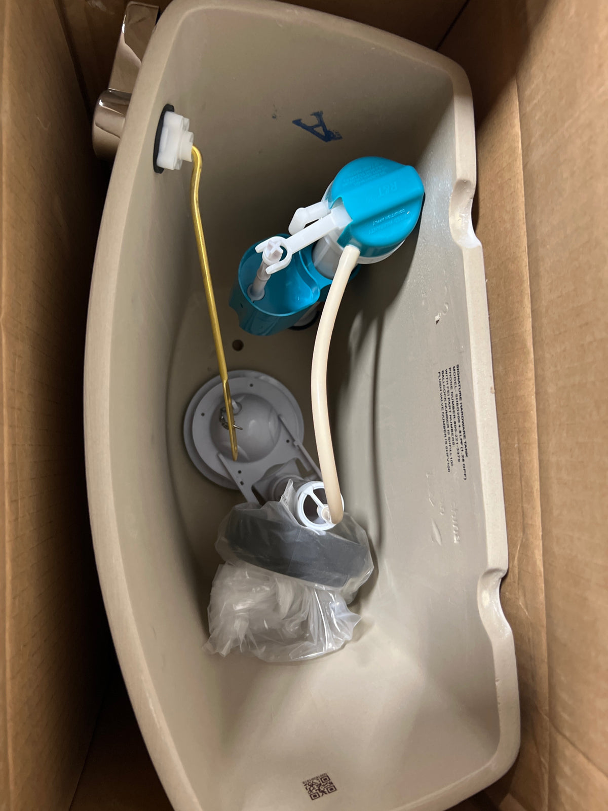 Signature Hardware 7920659 Bradenton 1.28 gpf Toilet Tank in White