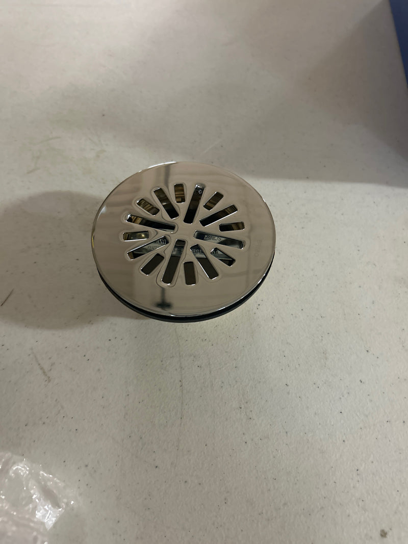 Brizo BT051414-PC 4" Prefab Round Shower Drain - Chrome