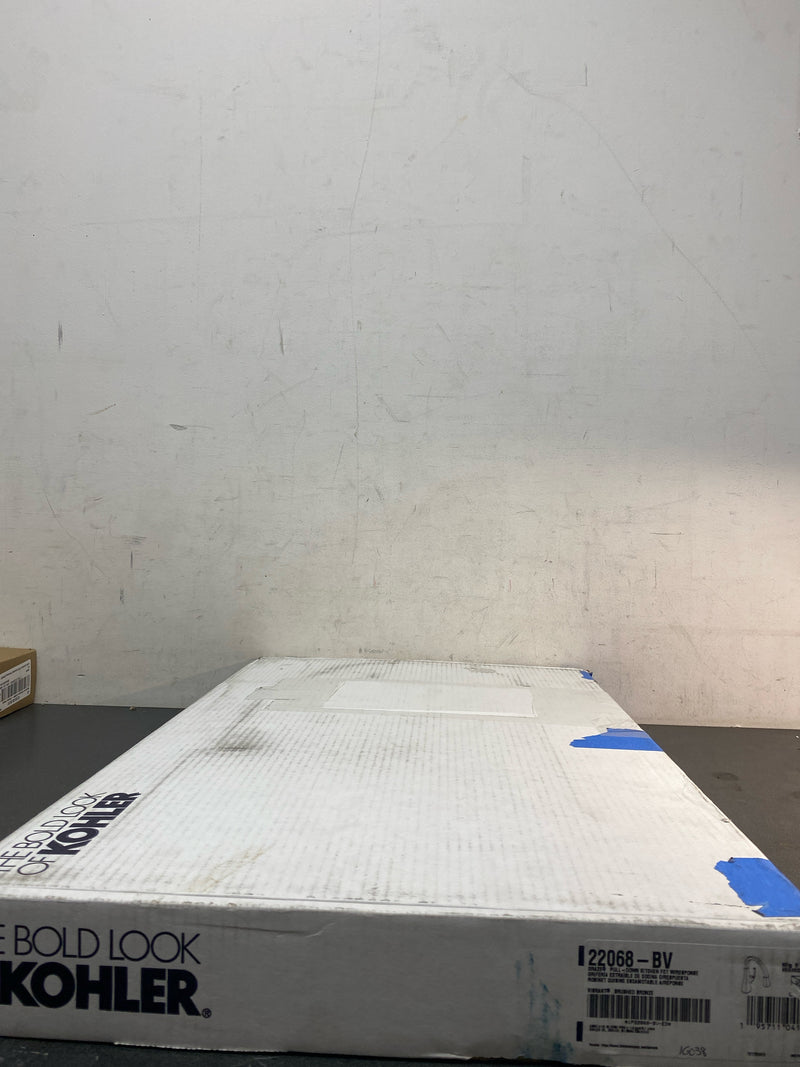 Kohler 22068-BV Graze Single Handle Touchless Pull-Down Kitchen Sink Faucet with 3-Function Sprayhead in Vibrant Brushed Bronze