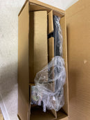 Kwikset 819CRHXHFLSQF-514 Caerus Full Plate Dummy Handleset with Halifax Interior Grip - Matte Black