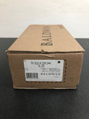 Baldwin PVSQUCSR044 Square Privacy Lever Set with Contemporary Square Rose - Satin Brass