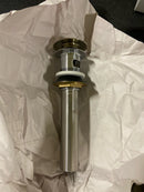 American Standard 8888095.295 Universal Push Pop-up Drain With Overflow - Brushed Nickel