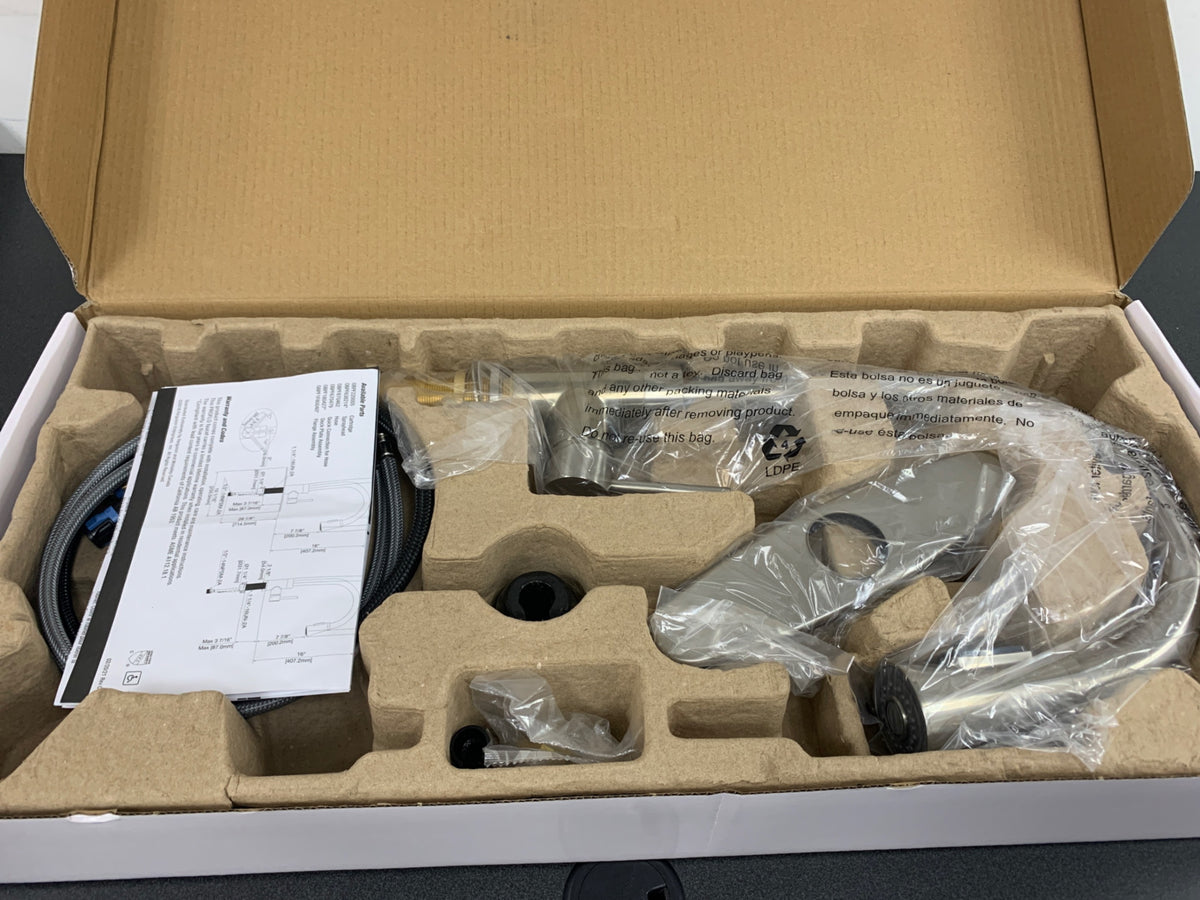 PROFLO PFXC7011BN Orvis 1.8 GPM Single Hole Pull Down Kitchen Faucet - Includes Escutcheon - Brushed Nickel