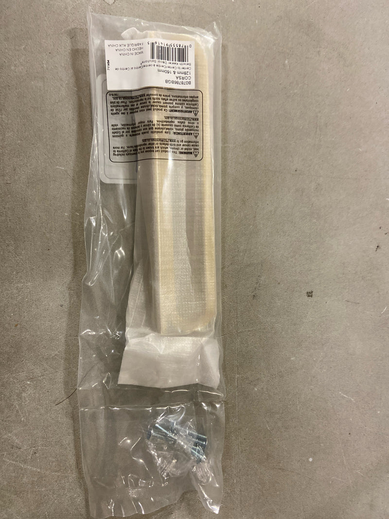 Belwith Keeler B078786BGB Corsa 5-1/16" Center to Center Designer Open Ring Pill Style Cabinet Handle / Drawer Pull - Brushed Golden Brass