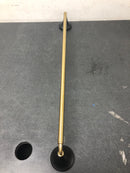 Kohler K-27426-BMB Tone 24" Towel Bar - Matte Black with Moderne Brass