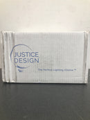 Justice Design Group CER-5340W-HMIR Ambiance 9" Tall Outdoor Wall Sconce - Hammered Iron