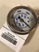 Unbranded PRO-201L-254R Gauge 2.5" 0-5000PSI 0-350Bar 100xkPa 1/4"LM
