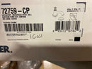 Kohler K-72759-CP Artifacts 1.2 GPM Widespread Bathroom Faucet with Clicker Drain Assembly - Less Handles - Polished Chrome