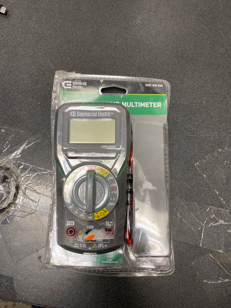 Commercial electric DMM-8300B Manual-Ranging Digital Multi-Meter